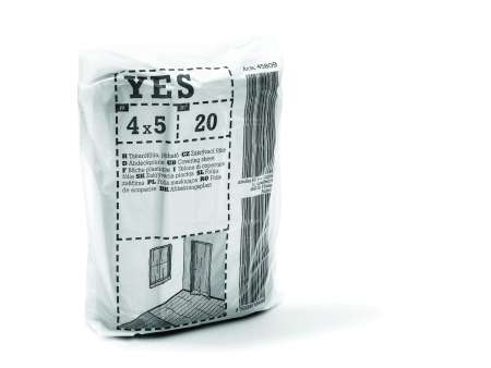 Takarófólia, újrahasznosított LDPE YES SL 4x5m Takarófólia, újrahasznosított LDPE YES SL 4x5m
