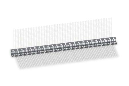 PVC hálós élvédő Corner Pvc hálós 10x10cm 2,5m PVC hálós élvédő Corner Pvc hálós 10x10cm 2,5m