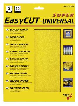 Csiszolópapír lap 230x280mm, SB 3 Easycut P100 3db Csiszolópapír lap 230x280mm, SB 3 Easycut P100 3db